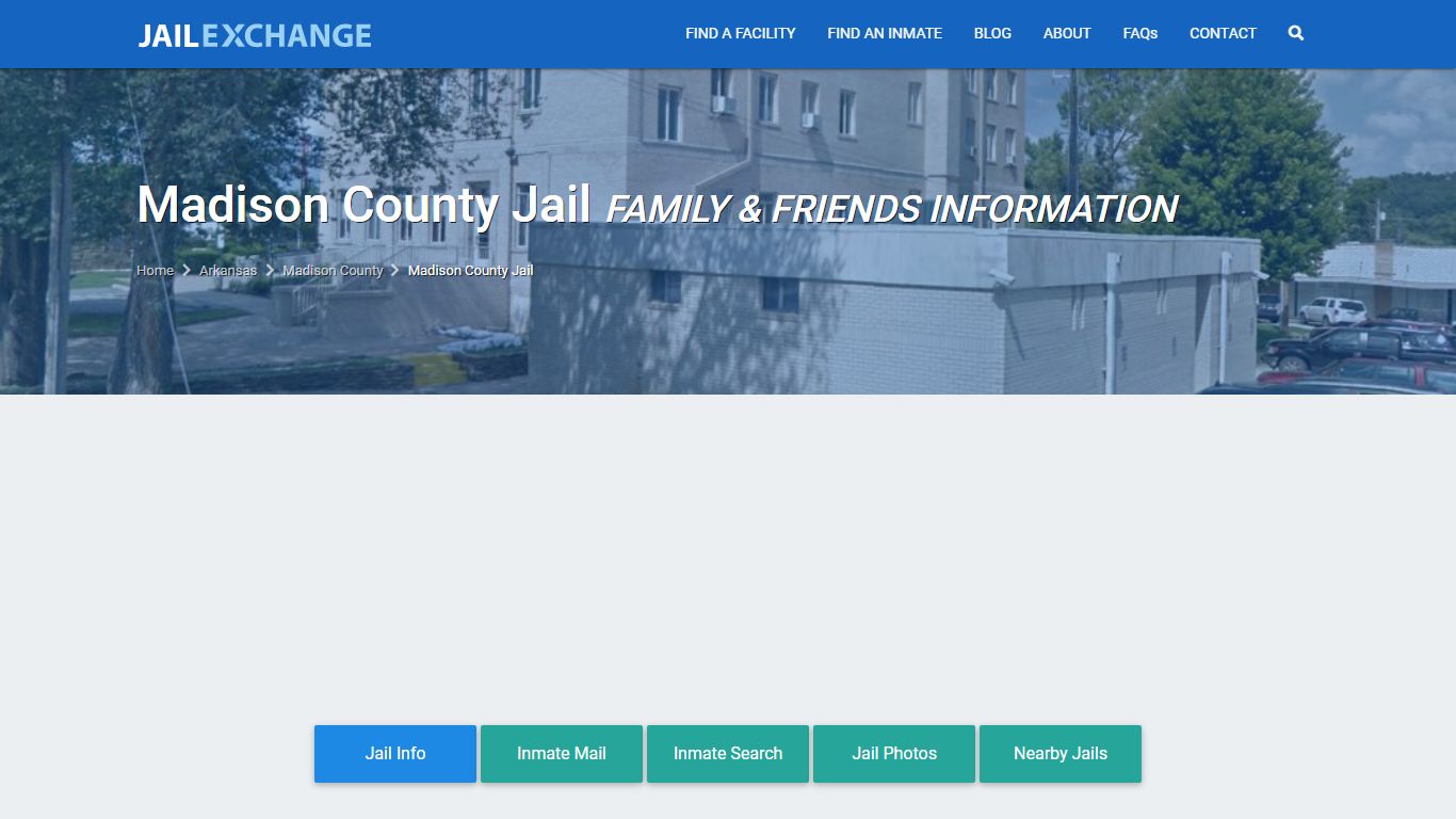 Madison County Jail AR | Booking, Visiting, Calls, Phone